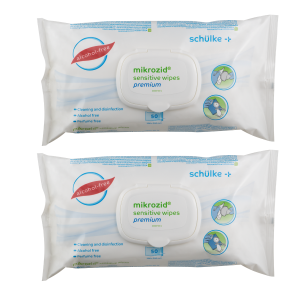 Mikrozid® Sensitive Wipes Premium Desinfektionstücher, 2x 50 Stück
